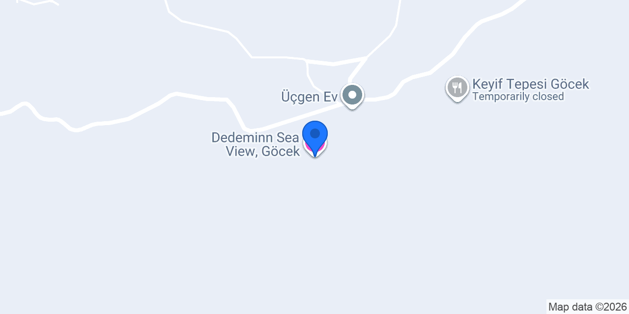 Dedeminn Sea View, Göcek konumu