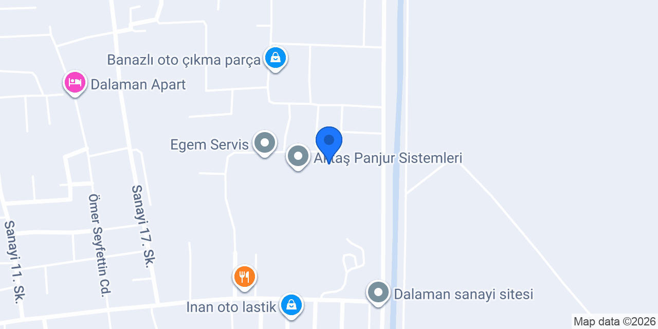 Barbaros Galvaniz konumu