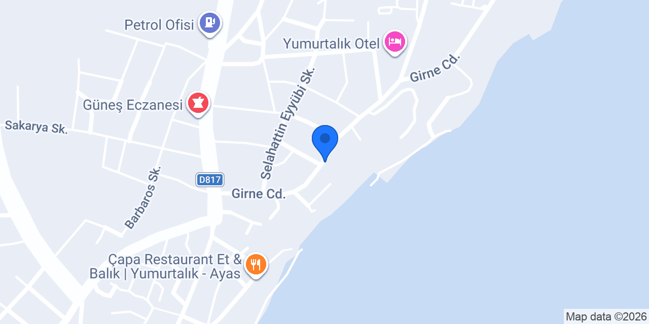 Turnalı Tatil Sitesi konumu