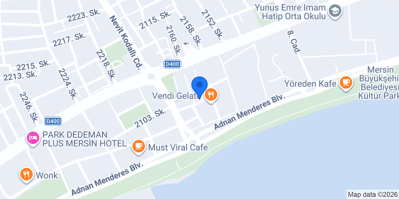 Nisantaschi Mersin konumu