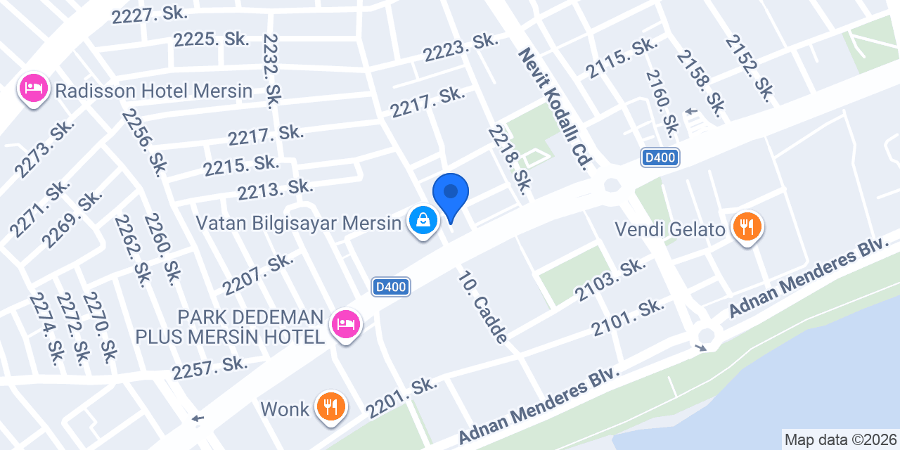 Mobidik Restoran konumu