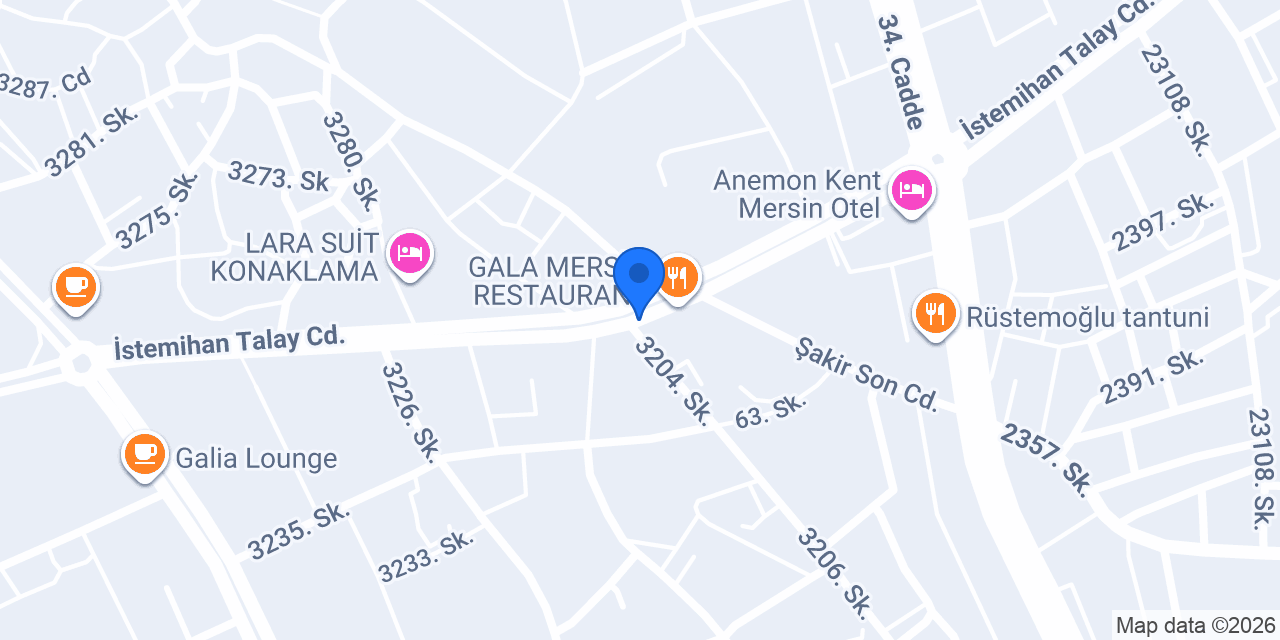 404 Mersin konumu