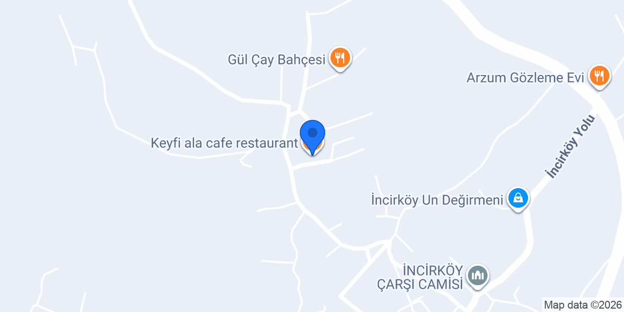 Keyfi ala cafe restaurant konumu