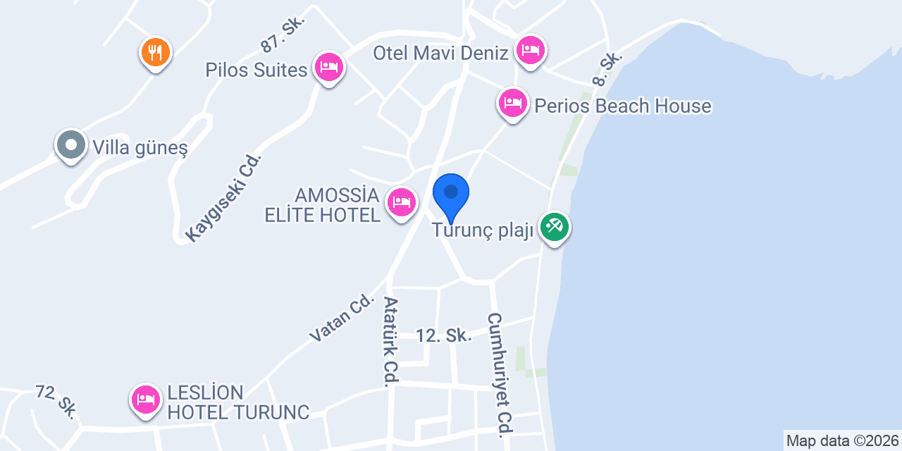 Turunç Premium Hotel konumu