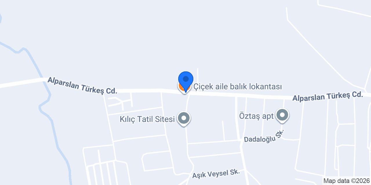 Çiçek Aile Lokantası konumu