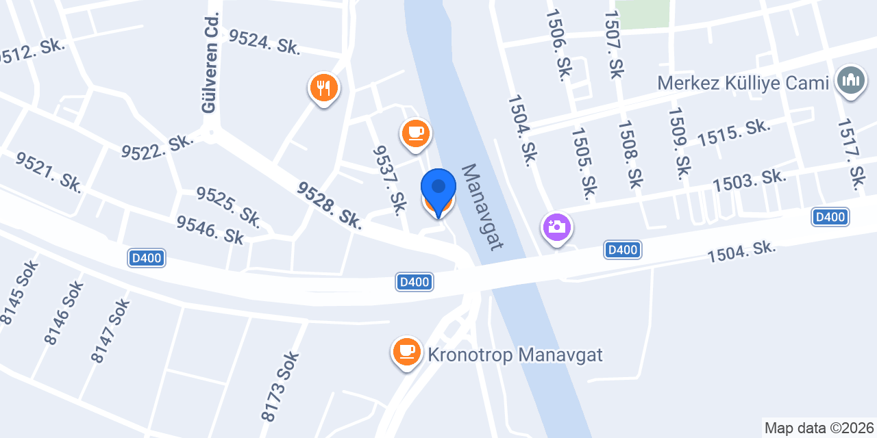 Romm Coffee Manavgat konumu