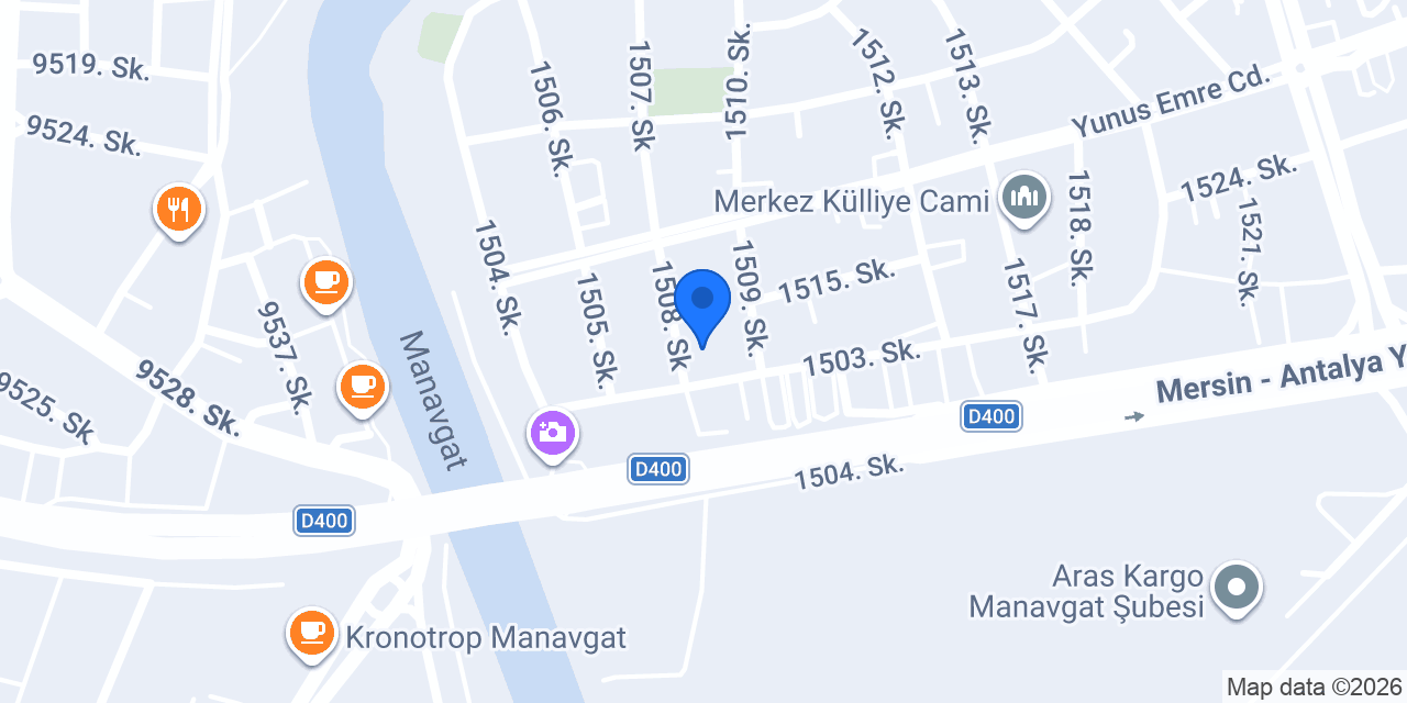 Görkem Havlu Manavgat konumu