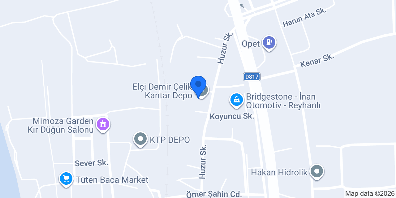Elçi Demir Çelik Kantar Depo konumu