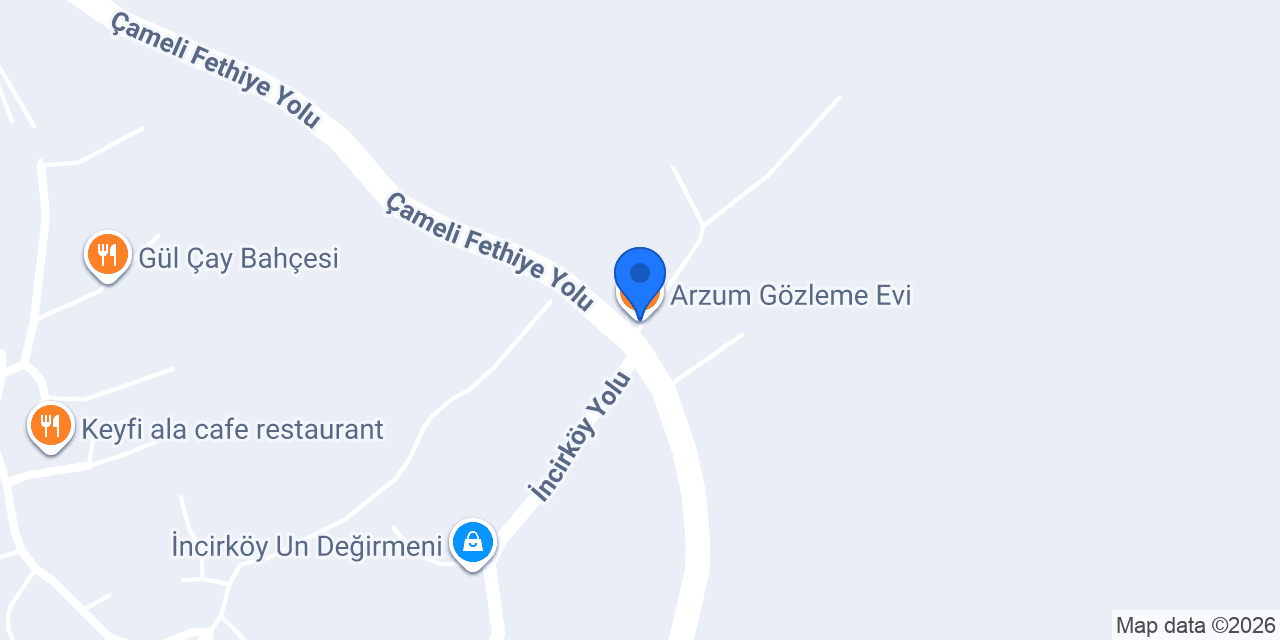 Arzum Gözleme Evi konumu