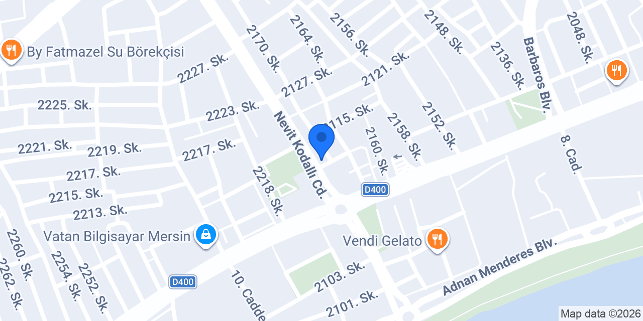 YEKTAT 33 TANTUNİ DÖNER konumu