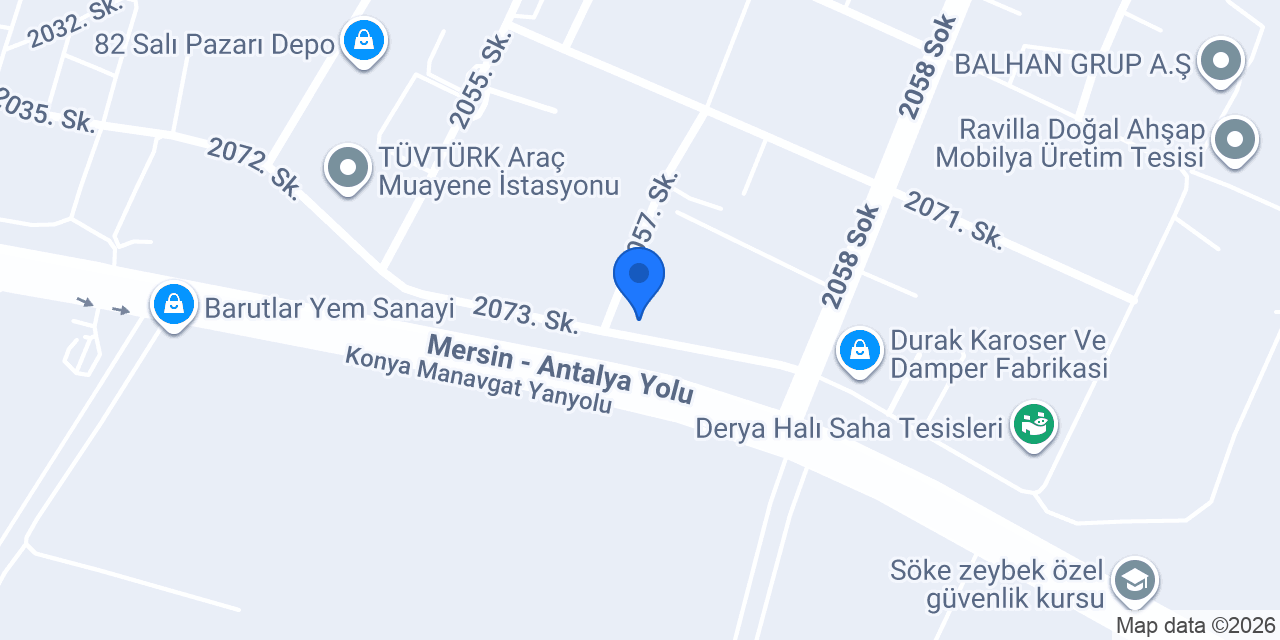 Aykut Ticaret Ltd.Şti konumu