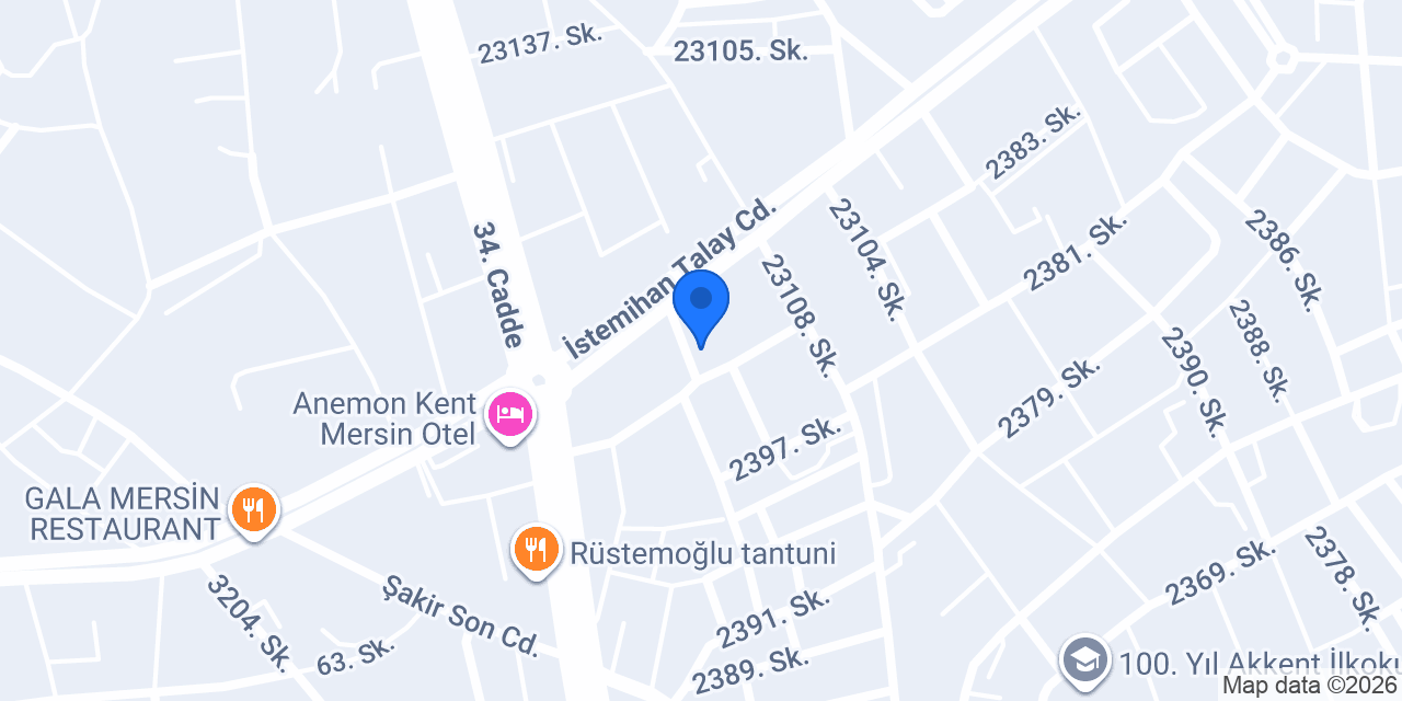VitrA - Artema - Mertaş İnşaat konumu