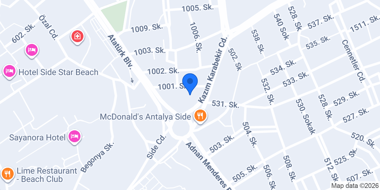 Meydan Pide Kebab konumu
