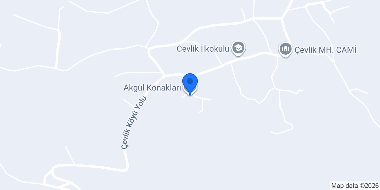Akgül Konakları konumu
