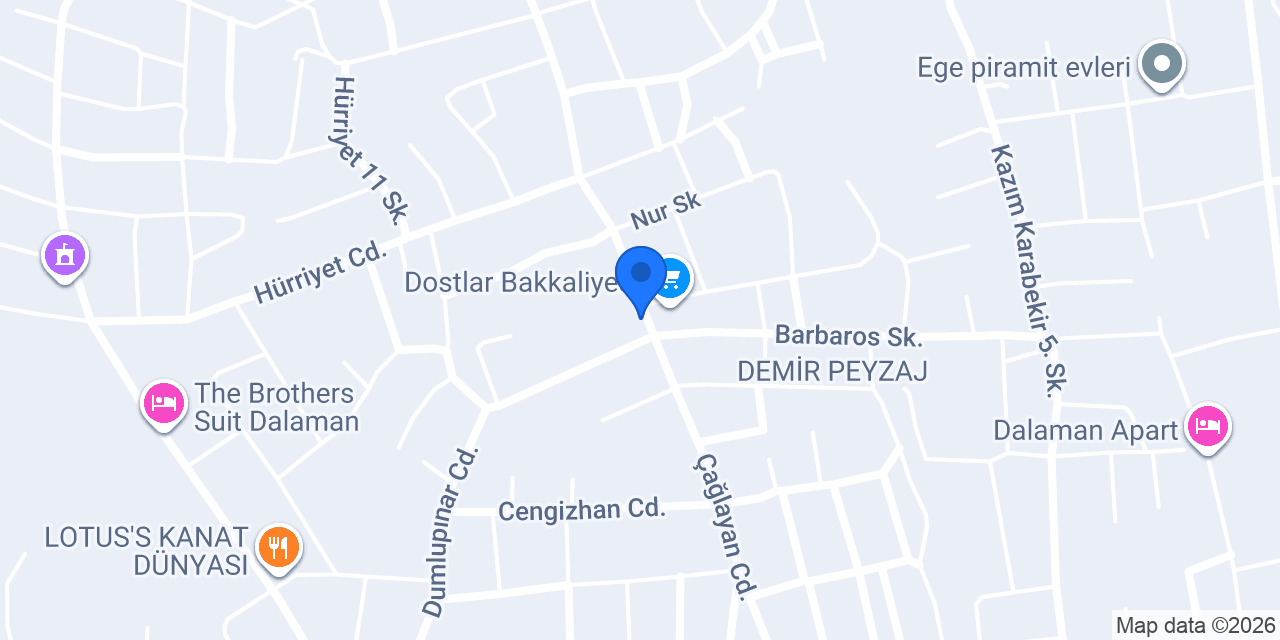 Dostlar Cafe konumu