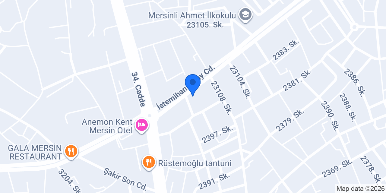 Mertaş Vitra | Mersin konumu