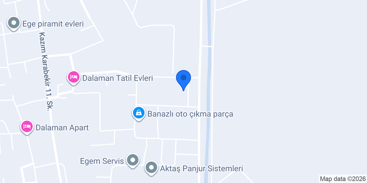 Babacan Mermer konumu