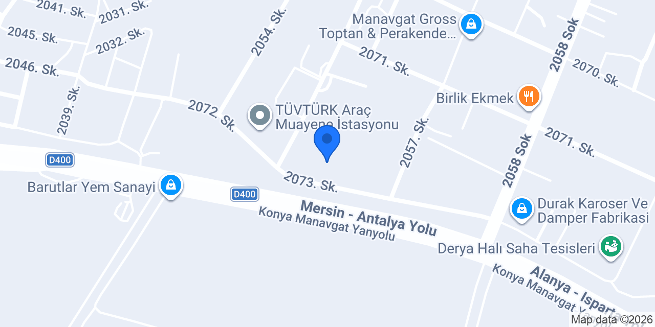 Özer Petrol konumu