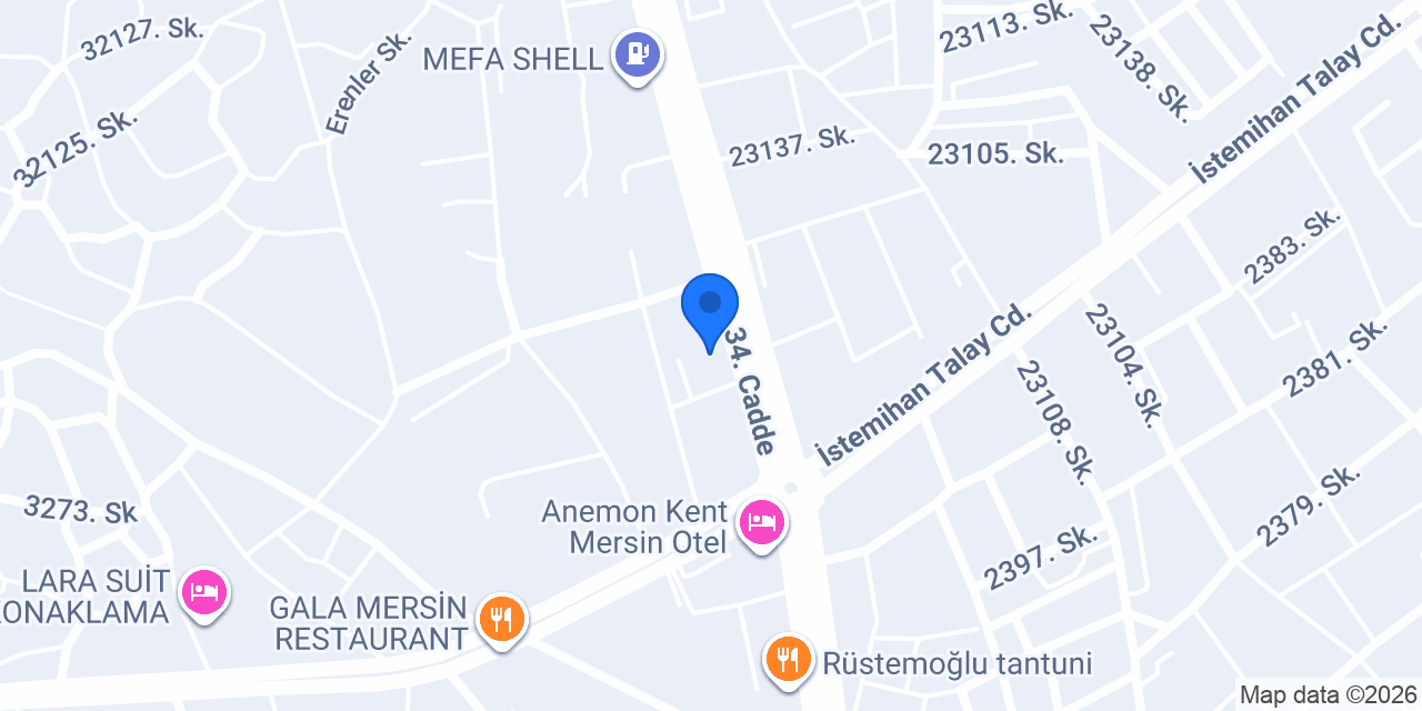 Salon Sezgin Şahin konumu