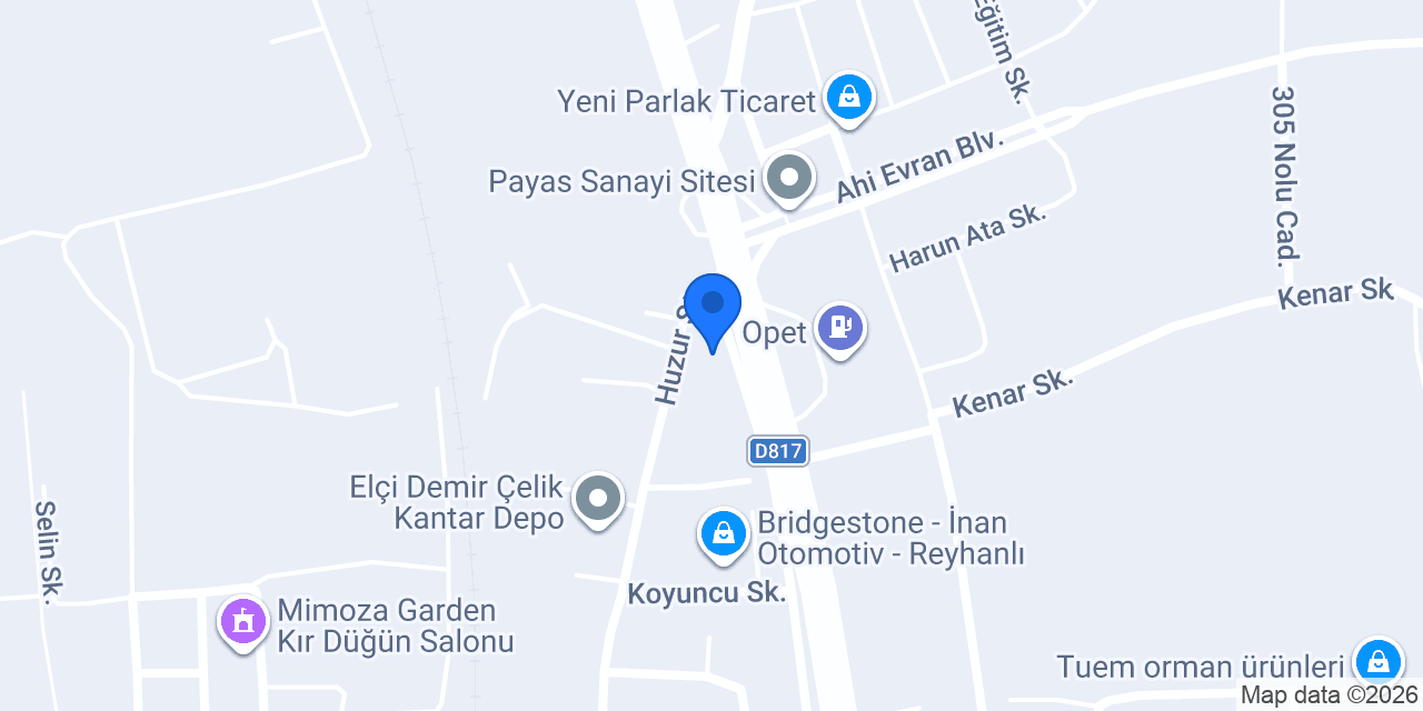 Toprak Boru Profil konumu