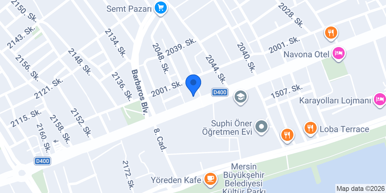 Nefes Restaurant Mersin konumu