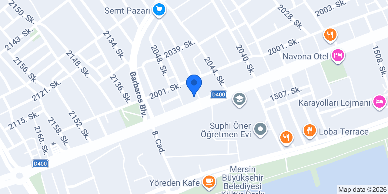 MERSİN İLBEYİ KONAKLAMA konumu