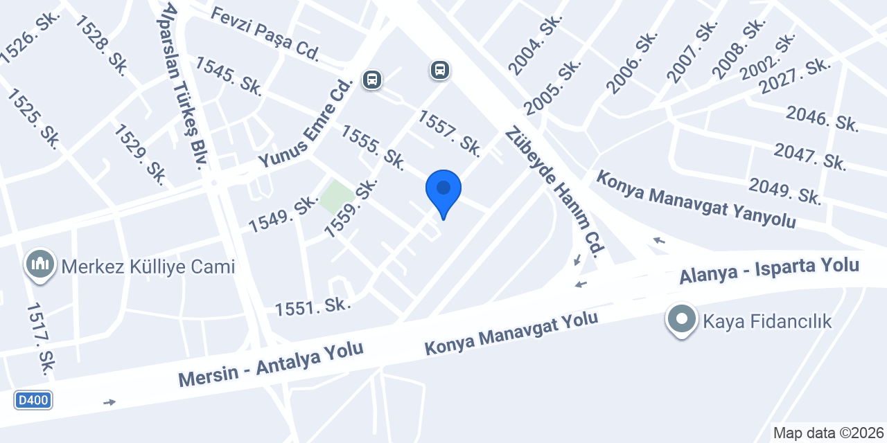 ERYA ENDÜSTRİYEL konumu