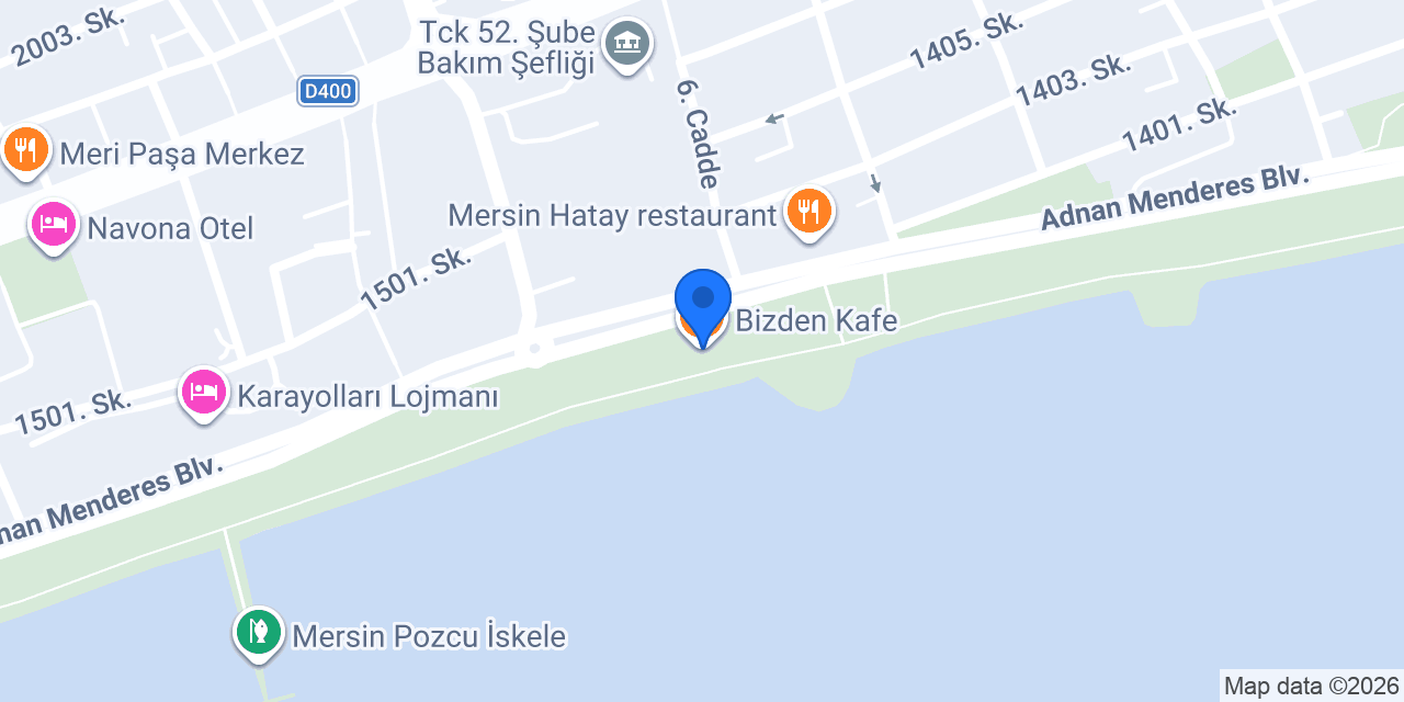 Bizden Kafe konumu