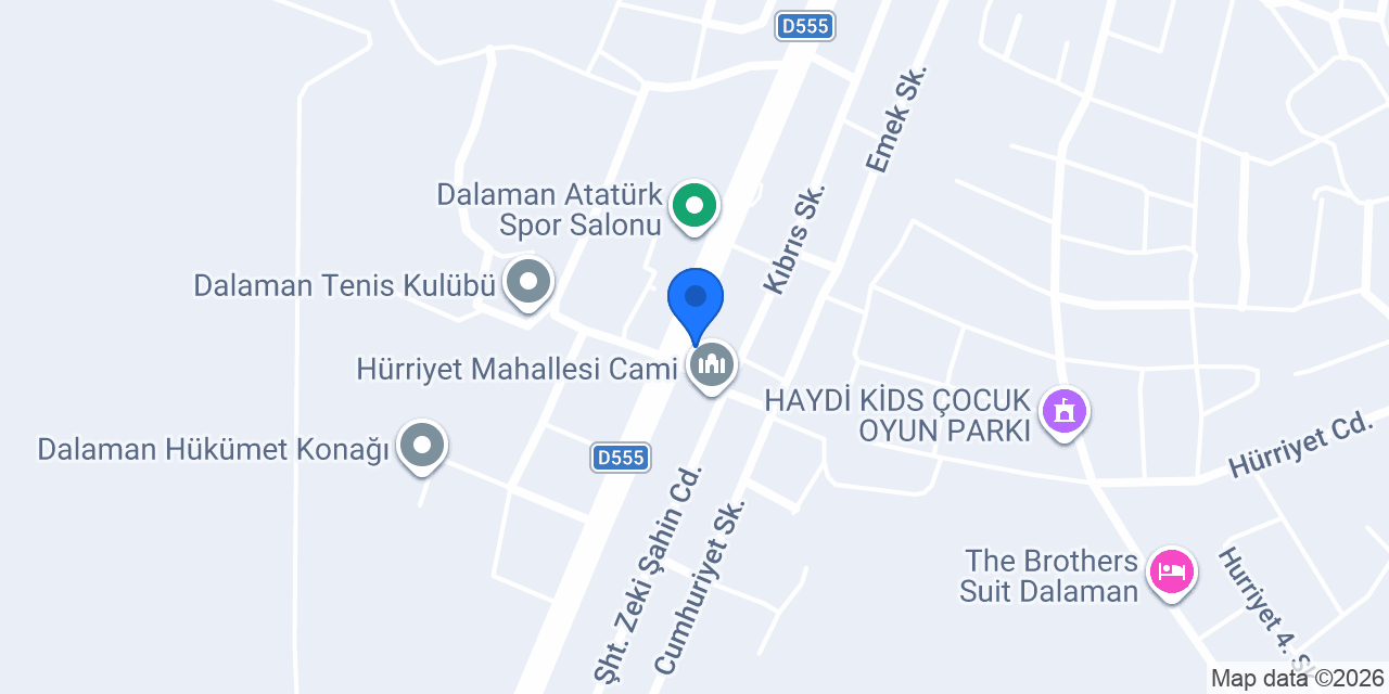 Lezzet Atölyesi konumu