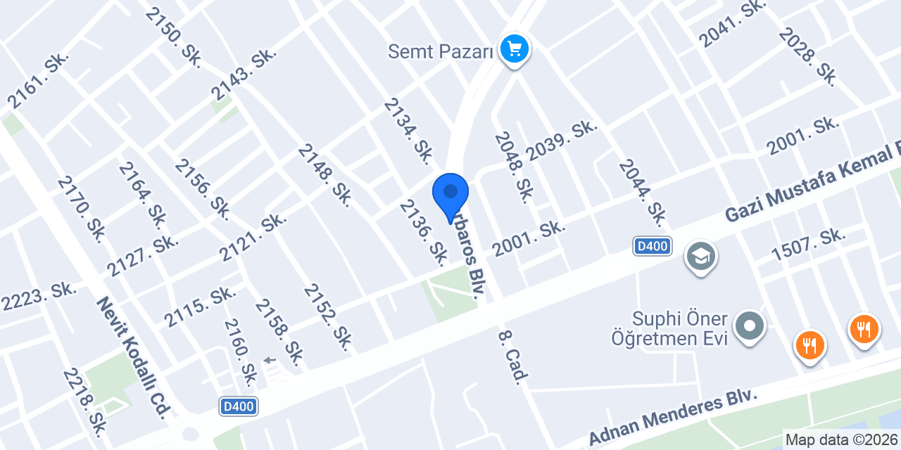 Yenişehir Konaklama konumu