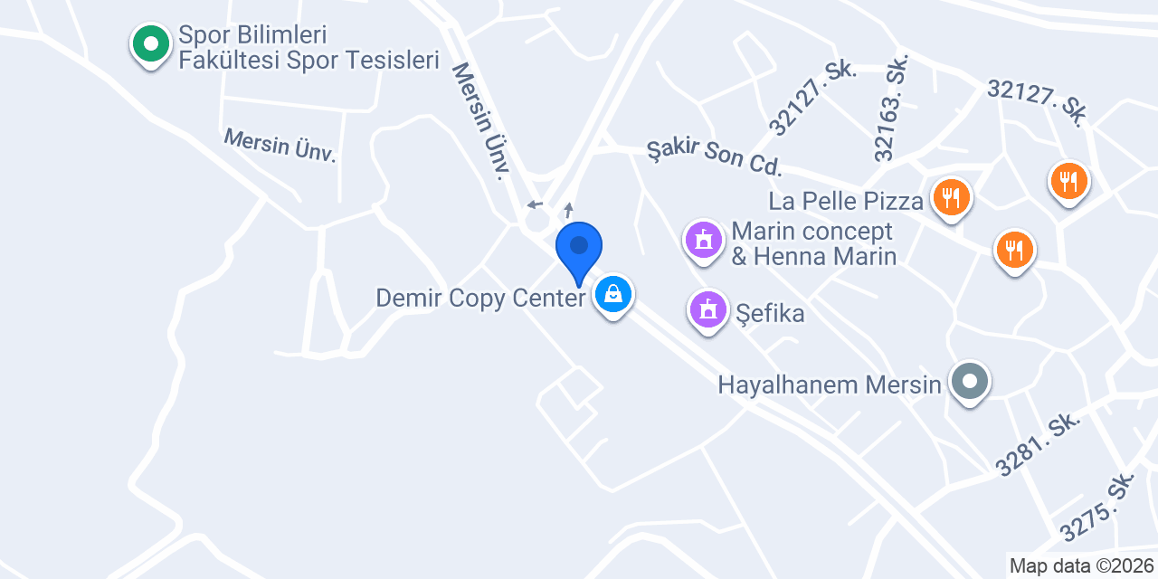 Altın Portakal Cafe konumu