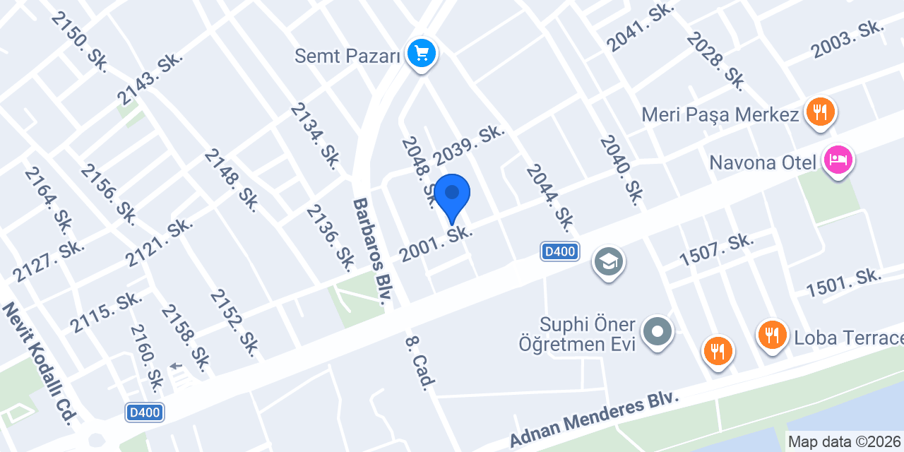 Mersin Gezgör Turizm konumu