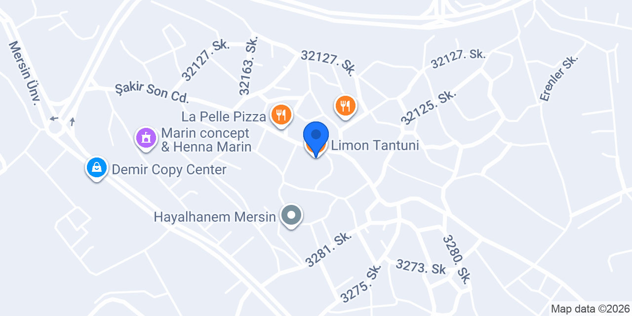 Limon Tantuni konumu