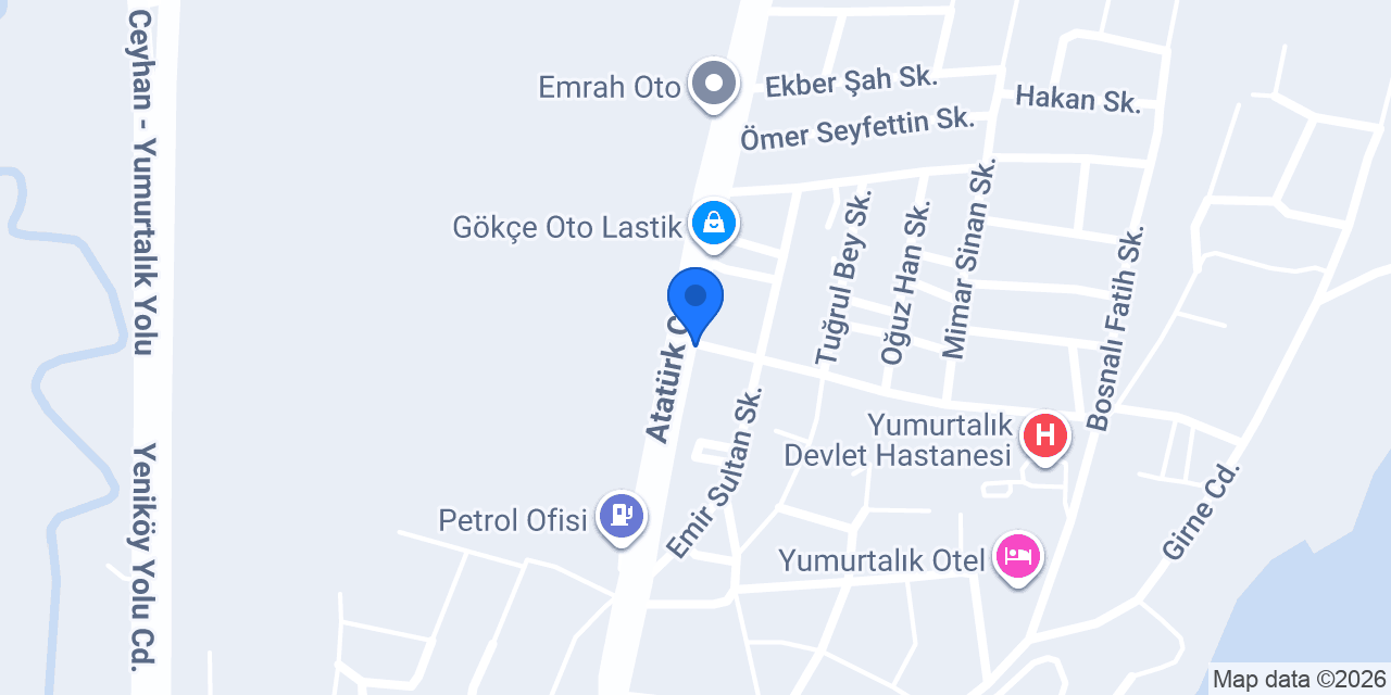 Yağmur pansiyon konumu