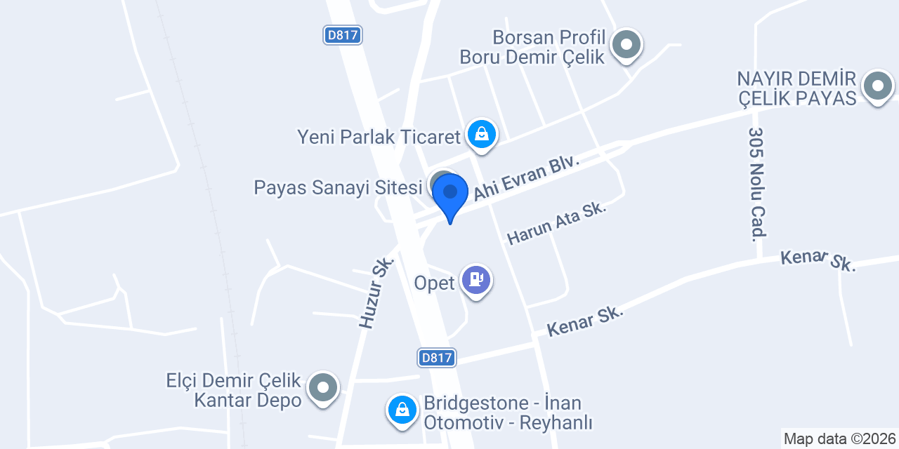 DORSE SAN.TREYLER TAMİR İMALAT konumu