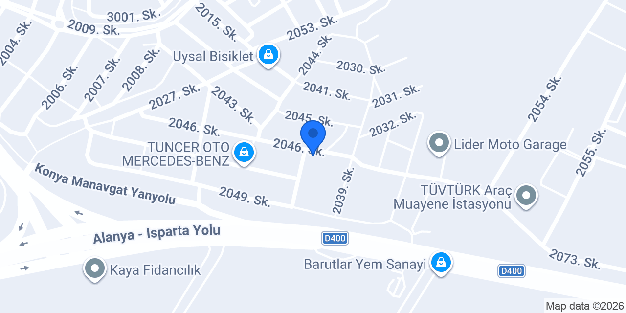 Gündoğmuşlu Beşir Restaurant konumu