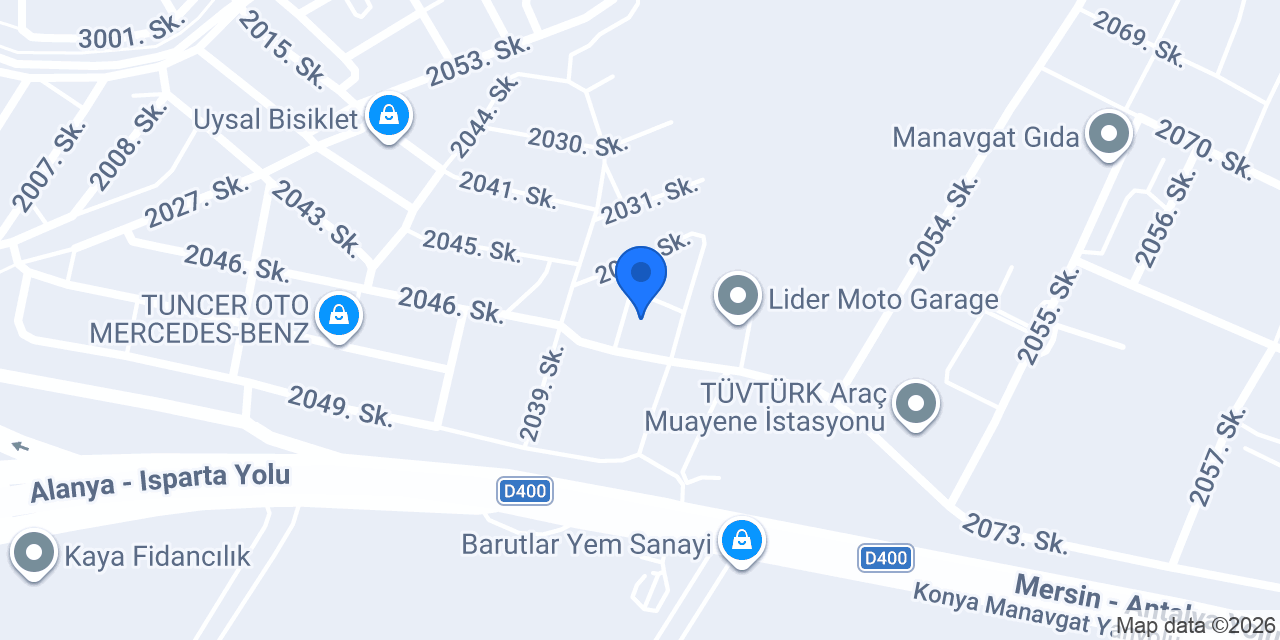 Cam Balkon Dünyası konumu
