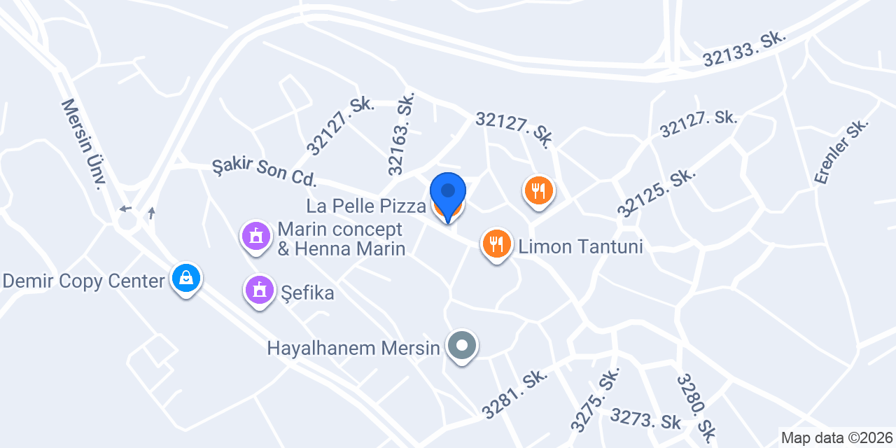 La Pelle Pizza konumu