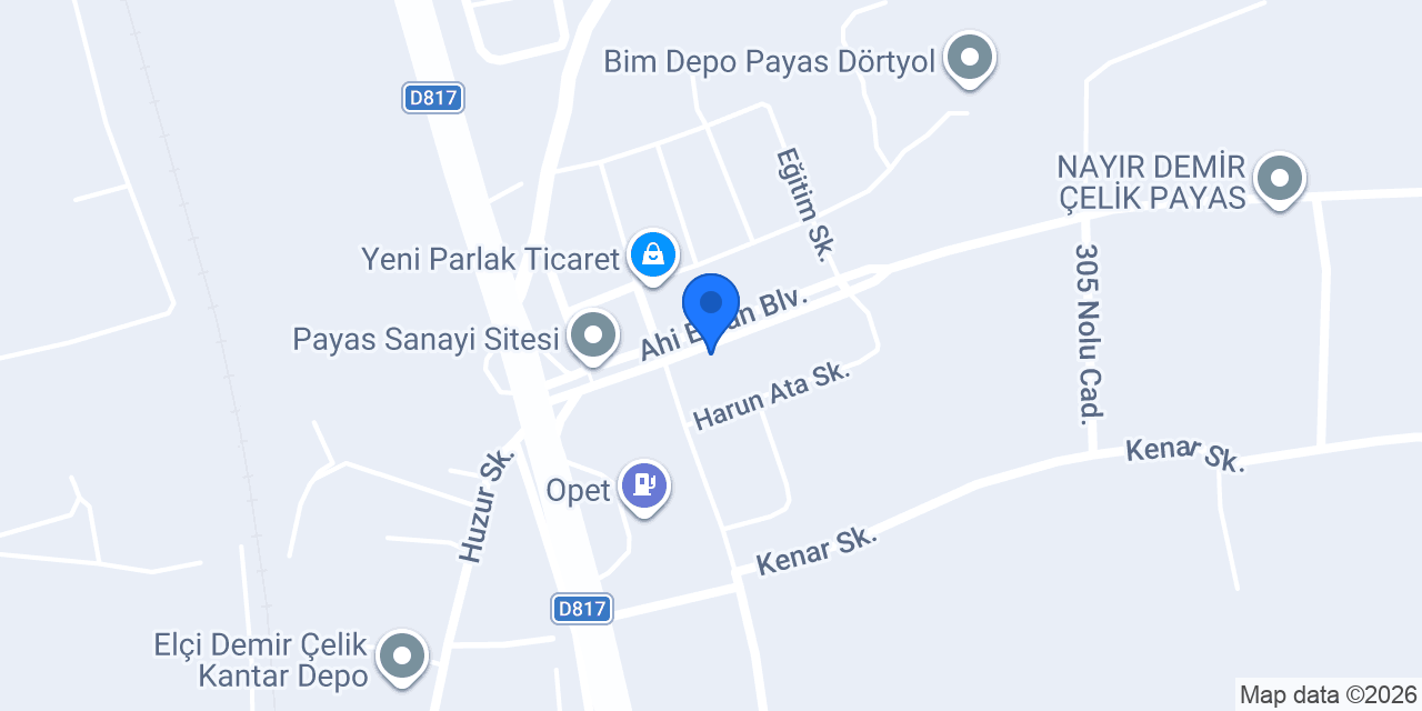 Özbal Havalandırma konumu