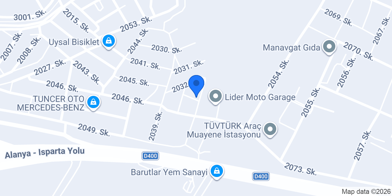 Mobil marangoz konumu