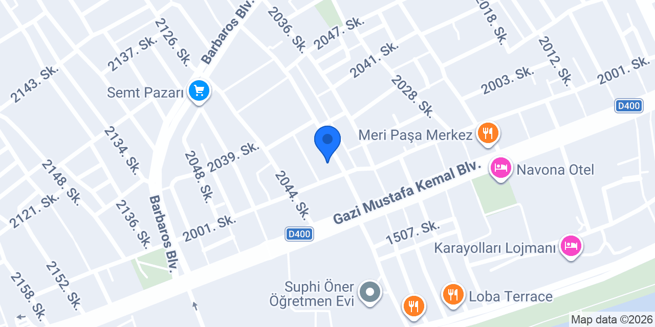 DİLGEM MERSİN DİL VE KONUŞMA MERKEZİ konumu