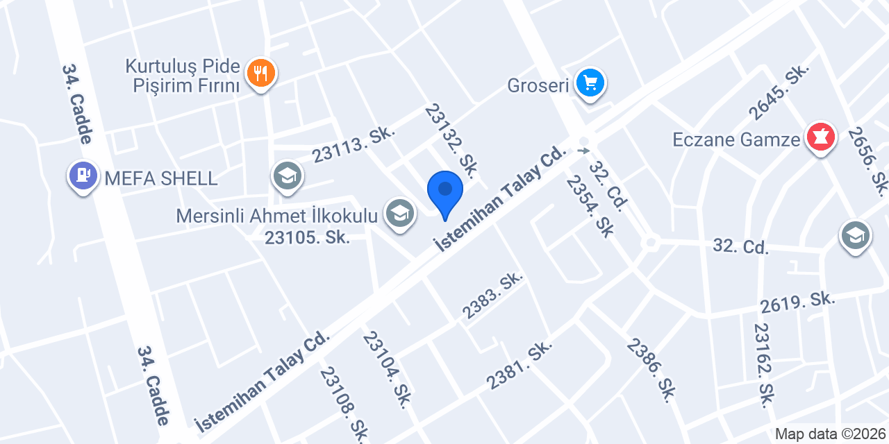 DOKUMACIOĞLU AUTO MERSİN konumu