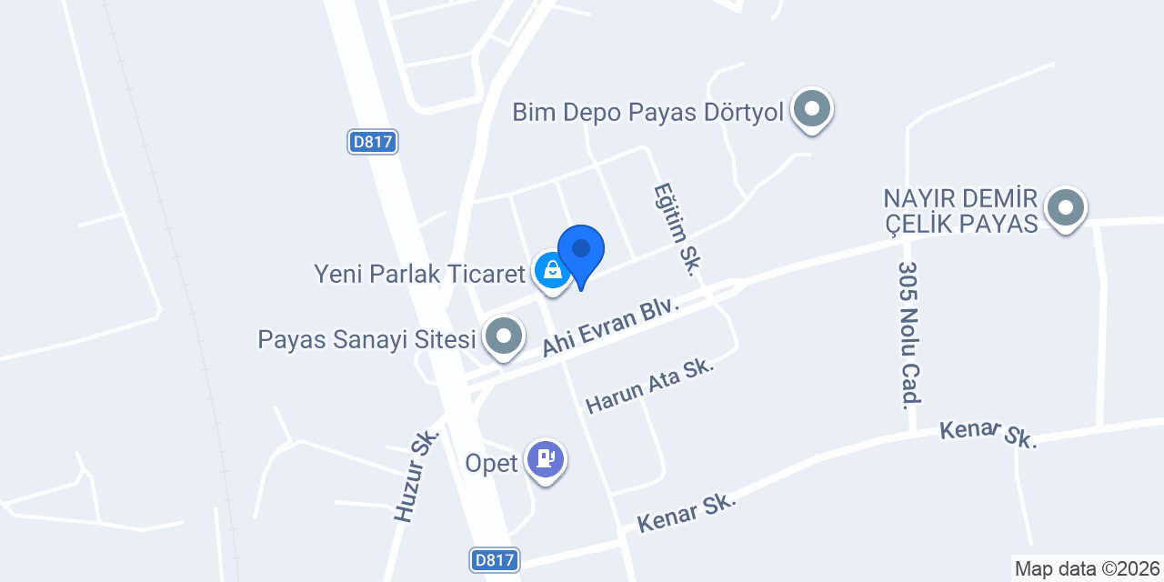 Yalçın Otogaz konumu