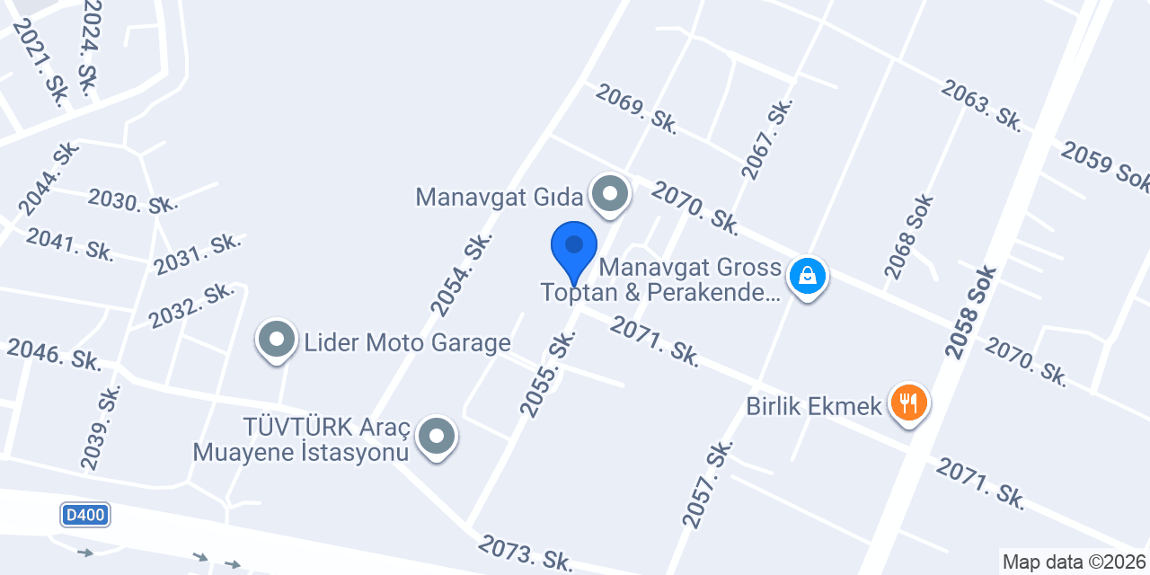 Şenli Oto Servis konumu
