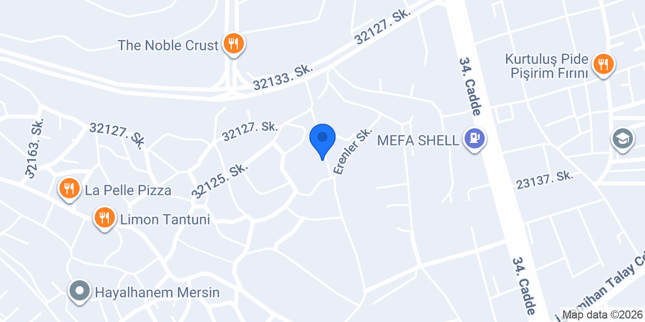 Mersin cadde pilavcisi konumu