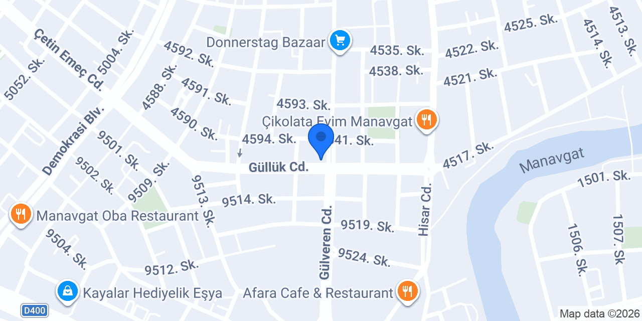Güllük Ekmek konumu