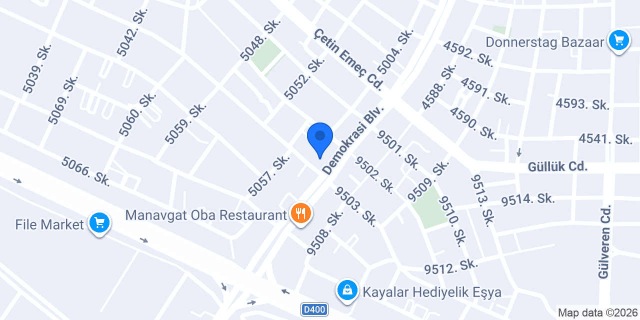 Elit Koleji Manavgat konumu