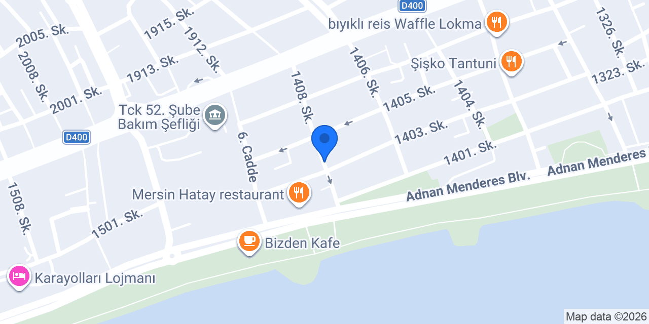 Oburiks Mersin konumu