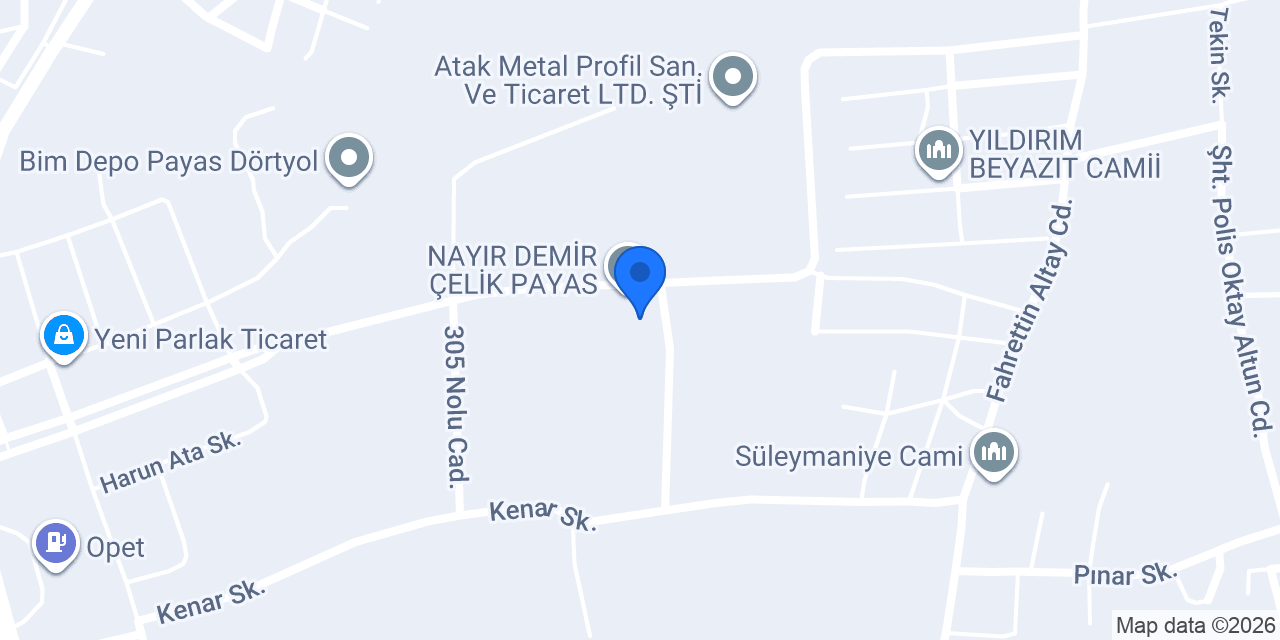 ÖZİŞ METAL ÇELİK SERVİS MERKEZİ - SAC RULO DİLME, BOY KESME konumu