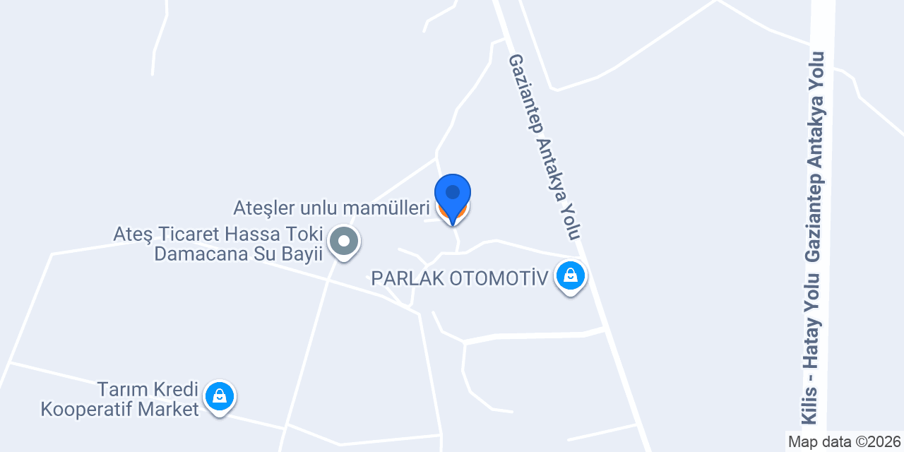 Ateşler unlu mamülleri konumu